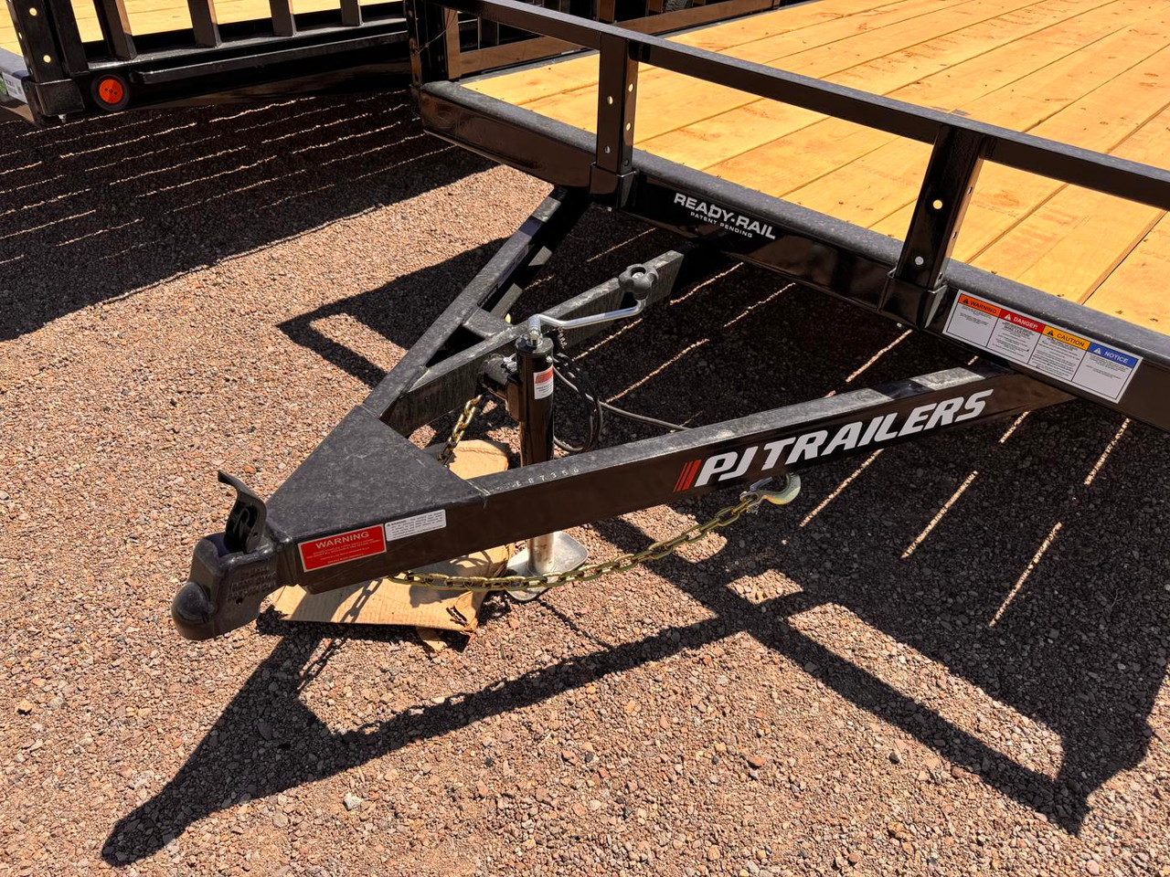 P.J. Trailers 2026 U7 77"X14' Utility Trailer | Single Axle 2.995K, ATV Side Ramps, Steel Diamond Plate Fenders 4" Spring Assisted Rar Rampgate