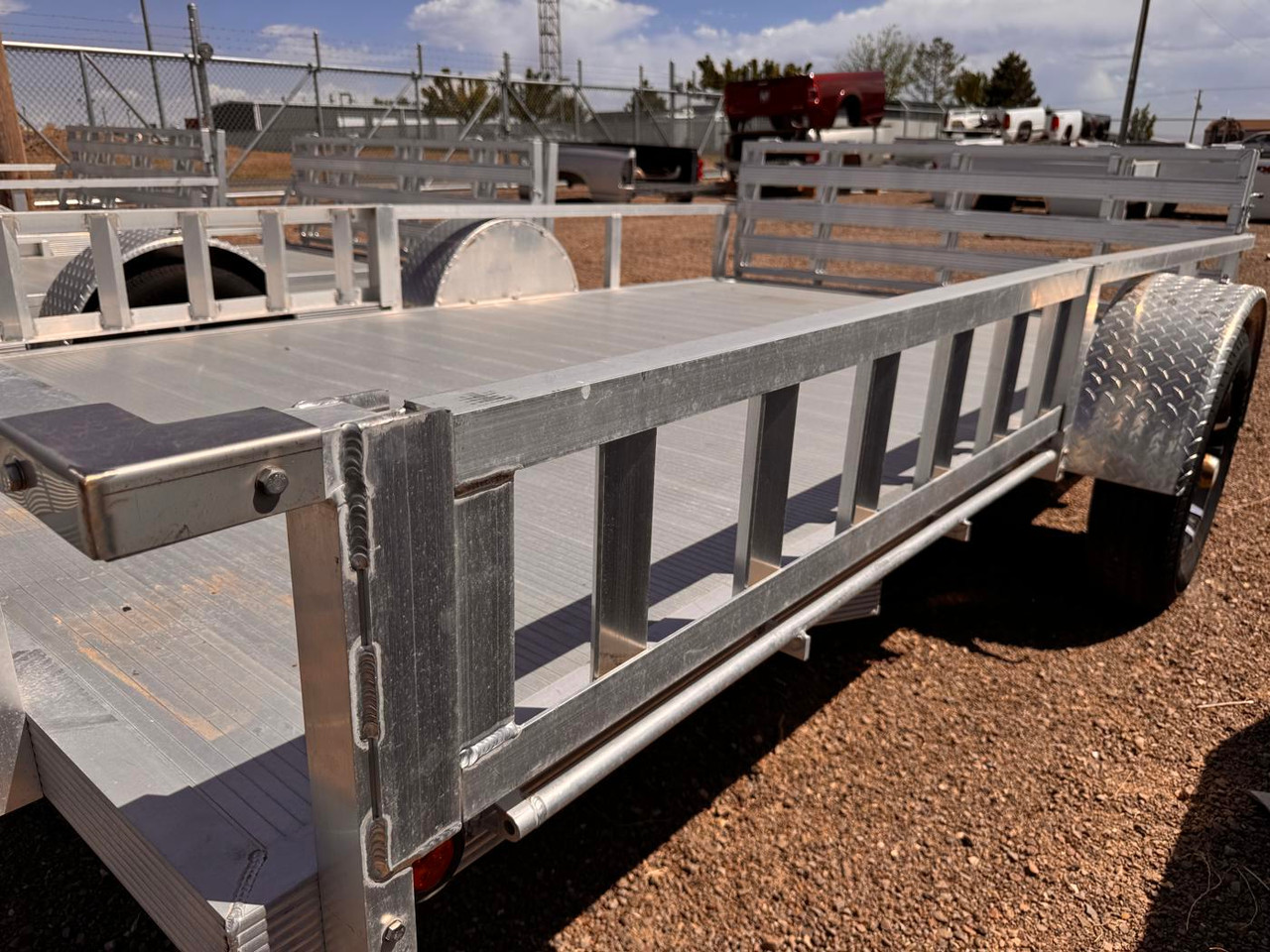 Primo Trailers 2023 82"X12' Utility Trailer | Single Axle 2.99K, Bi-Fold Rear Ramp, ATV Side Ramps