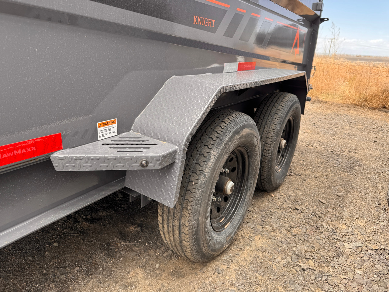 Raw Maxx Trailers 2026 GDX 83"X14' Scissor Dump Trailer | Tandem Axle 14K, Knight Dump, 32" Sides, Slide In Ramps, Hydraulic Scissor Up/Down
