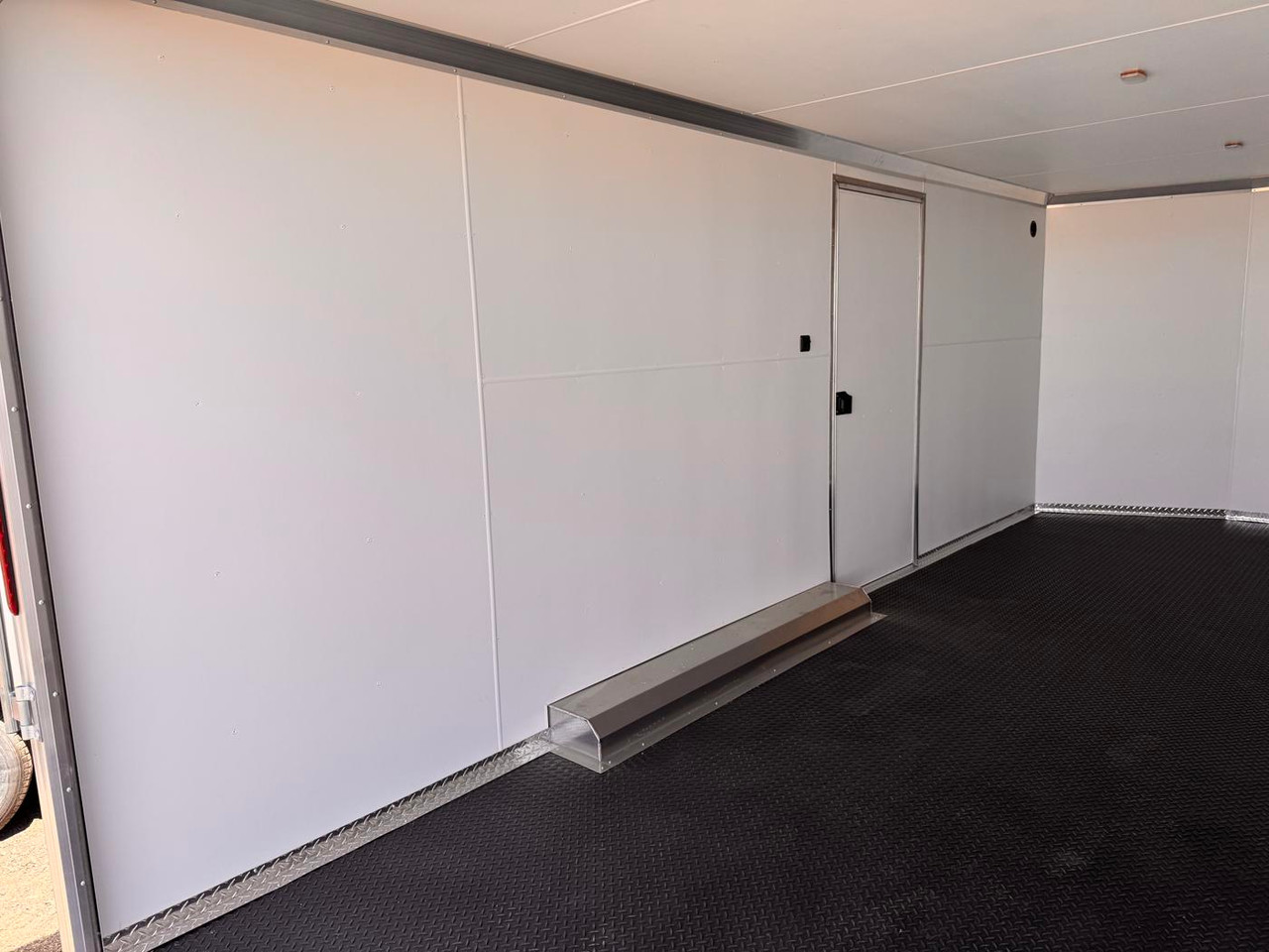 Rover Trailers 2025 102"X20' Aluminum Cargo Trailer | Tandem Axle 10K, 7' Tall, Ramp Door, White Interior, Rubber Floor