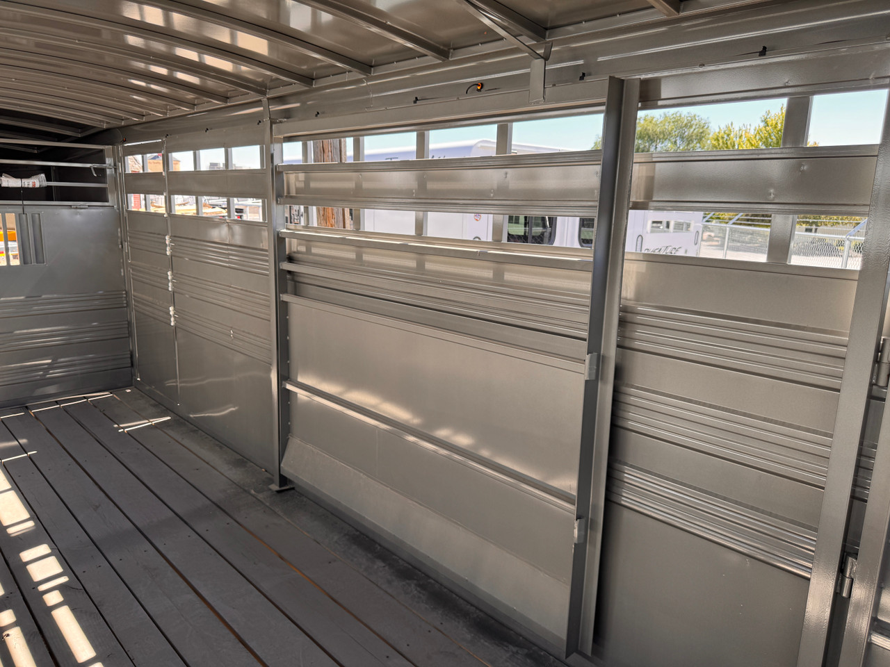 Titan Trailers 2026 STANDARD 80"X24' Stock Trailer | Tandem Axle 14K, Tack Storage, Rear Escape Door
