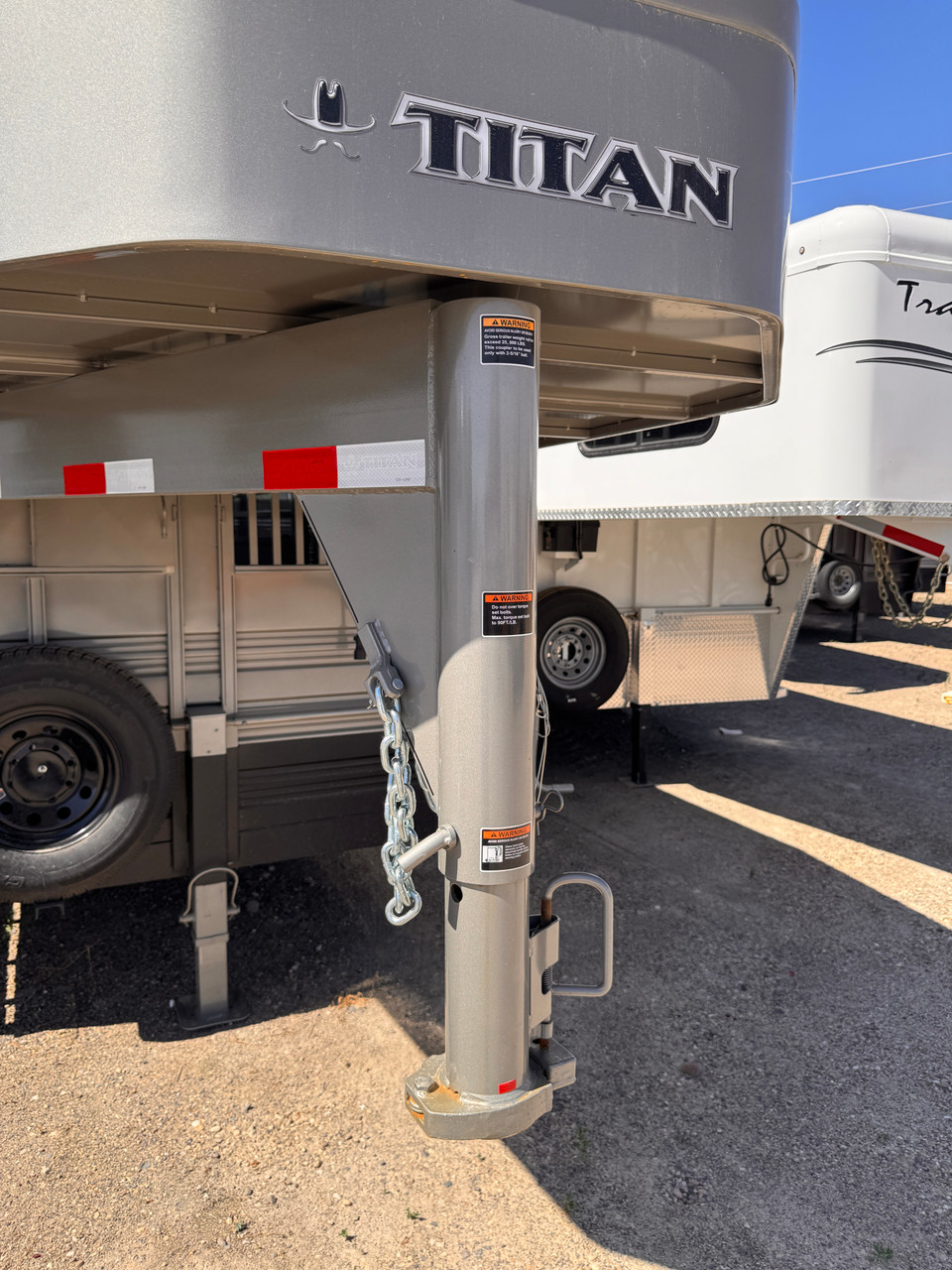 Titan Trailers 2026 STANDARD 80"X24' Stock Trailer | Tandem Axle 14K, Tack Storage, Rear Escape Door