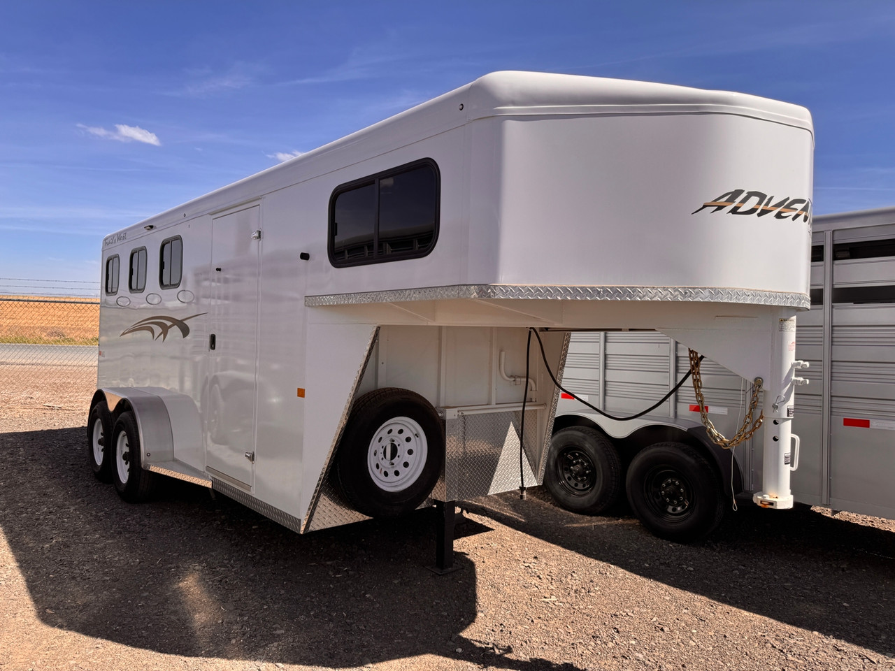 Trails West Trailers 2024 ADVENTURE MX 81"X20' Horse Trailer | Tandem Axle, 3-Horse, Tack Room, Convience Package