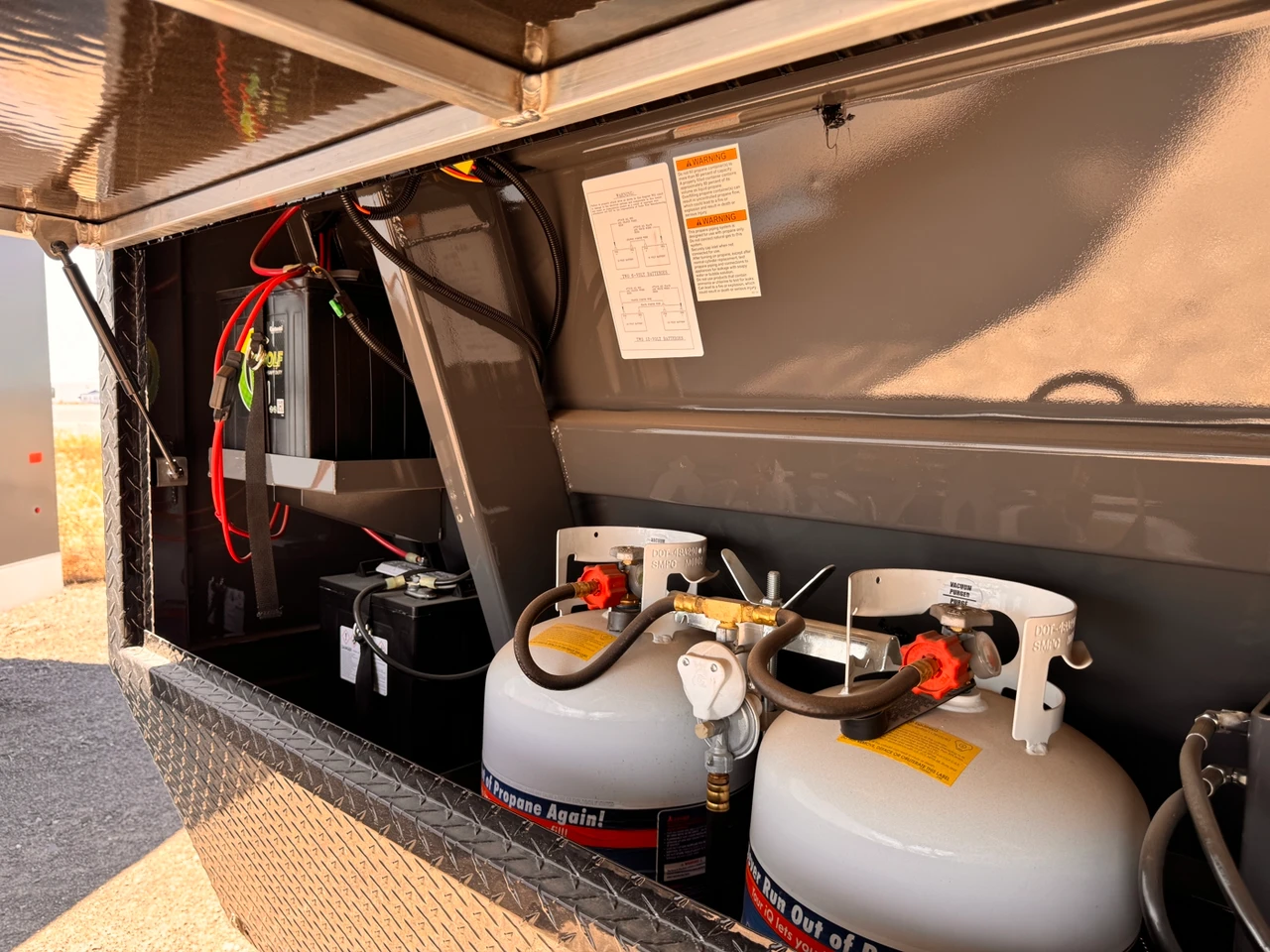 Trails West Trailers 2026 RPM ALTITUDE 28' Powersport Trailer | Tandem Axle 14K, Extreme Cold Package, 30 Gal. Fuel Cell