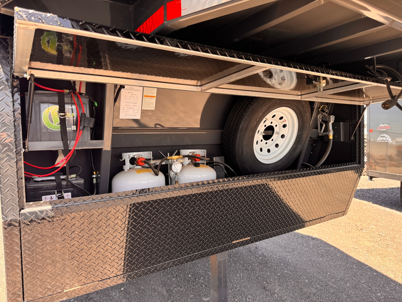 Trails West Trailers 2026 RPM ALTITUDE 28' Powersport Trailer | Tandem Axle 14K, Extreme Cold Package, 30 Gal. Fuel Cell