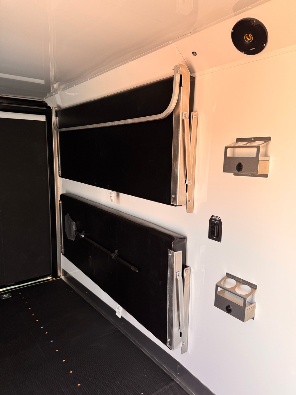 Trails West Trailers 2027 RPM FREERIDE 36' Powersport Trailer | Tandem Axle 18.6K, Living Quarters, Kitchen, Bathroom/Shower, Heated Floors
