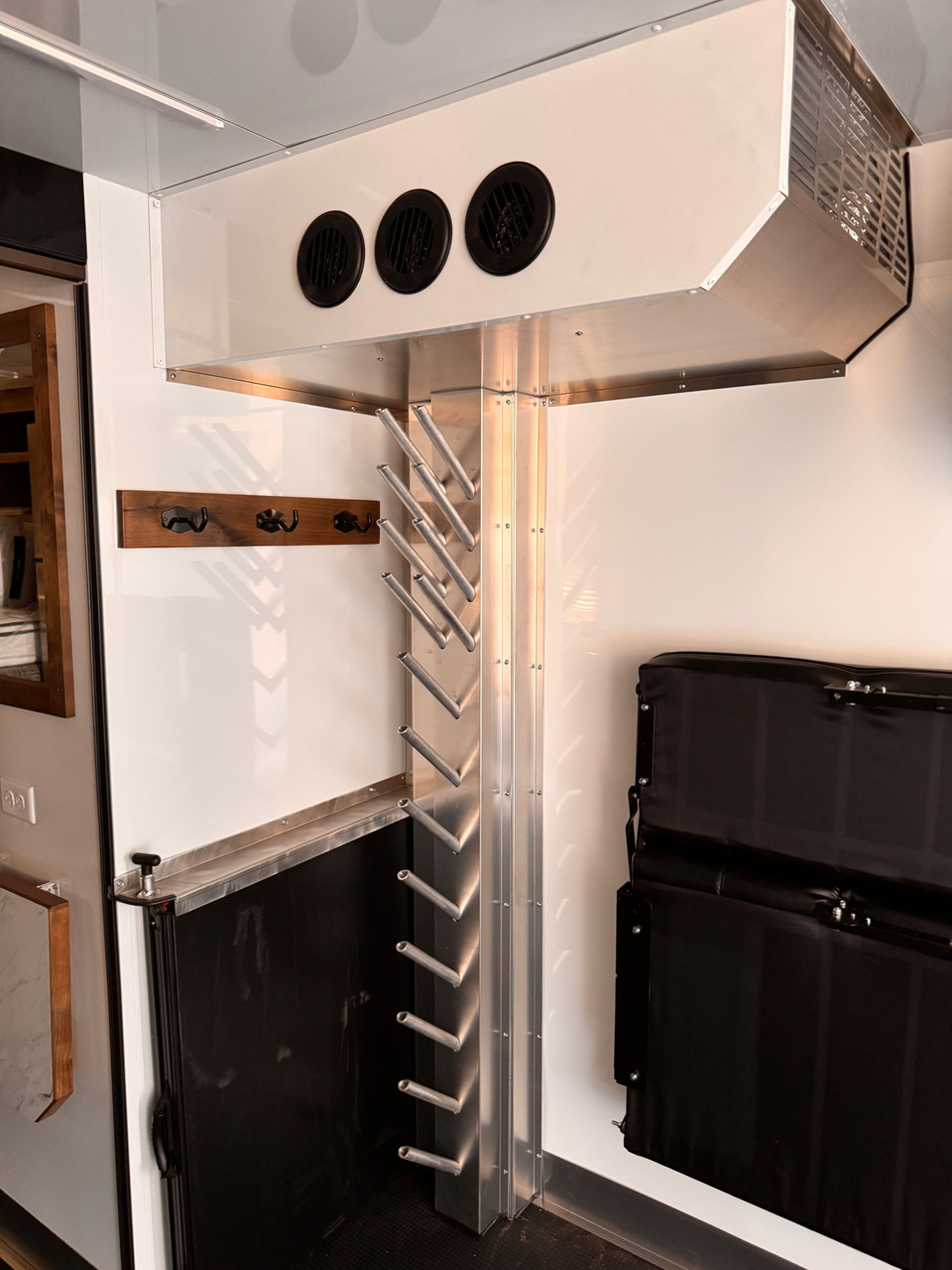 Trails West Trailers 2027 RPM FREERIDE 36' Powersport Trailer | Tandem Axle 18.6K, Living Quarters, Kitchen, Bathroom/Shower, Heated Floors