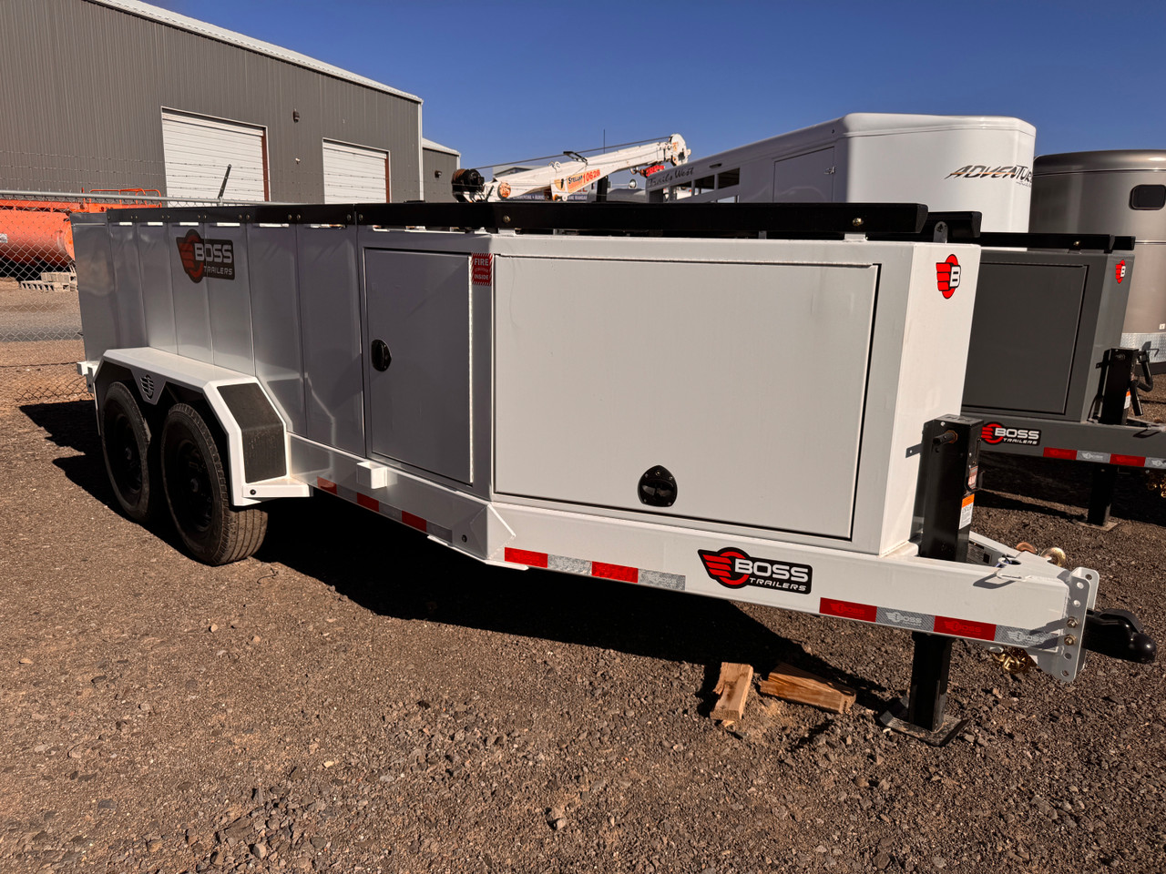 Boss Trailers 2026 660 Gallon Refueling Trailer | Tandem Axle, 660 Gallon Multi-tank, 25 GPM Electric Pump, Large Front & Rear Enclosure, 35' Hose Reel, 5' LED Light Tower (DOT Legal)
