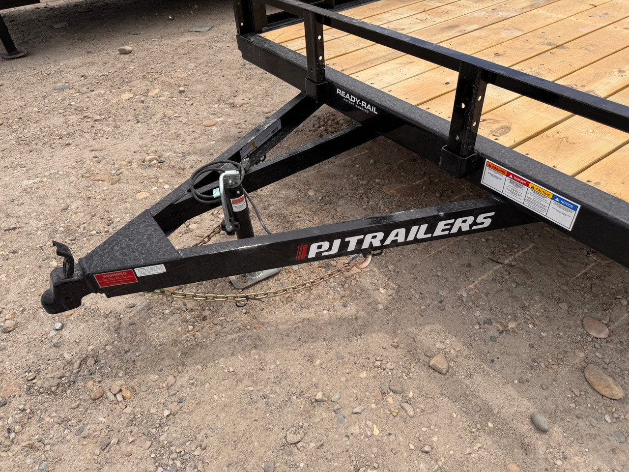 P.J. Trailers 2027 U8 83"X14' Utility Trailer | Single Axle, Rear Rampgate, ATV Side Load Ramps