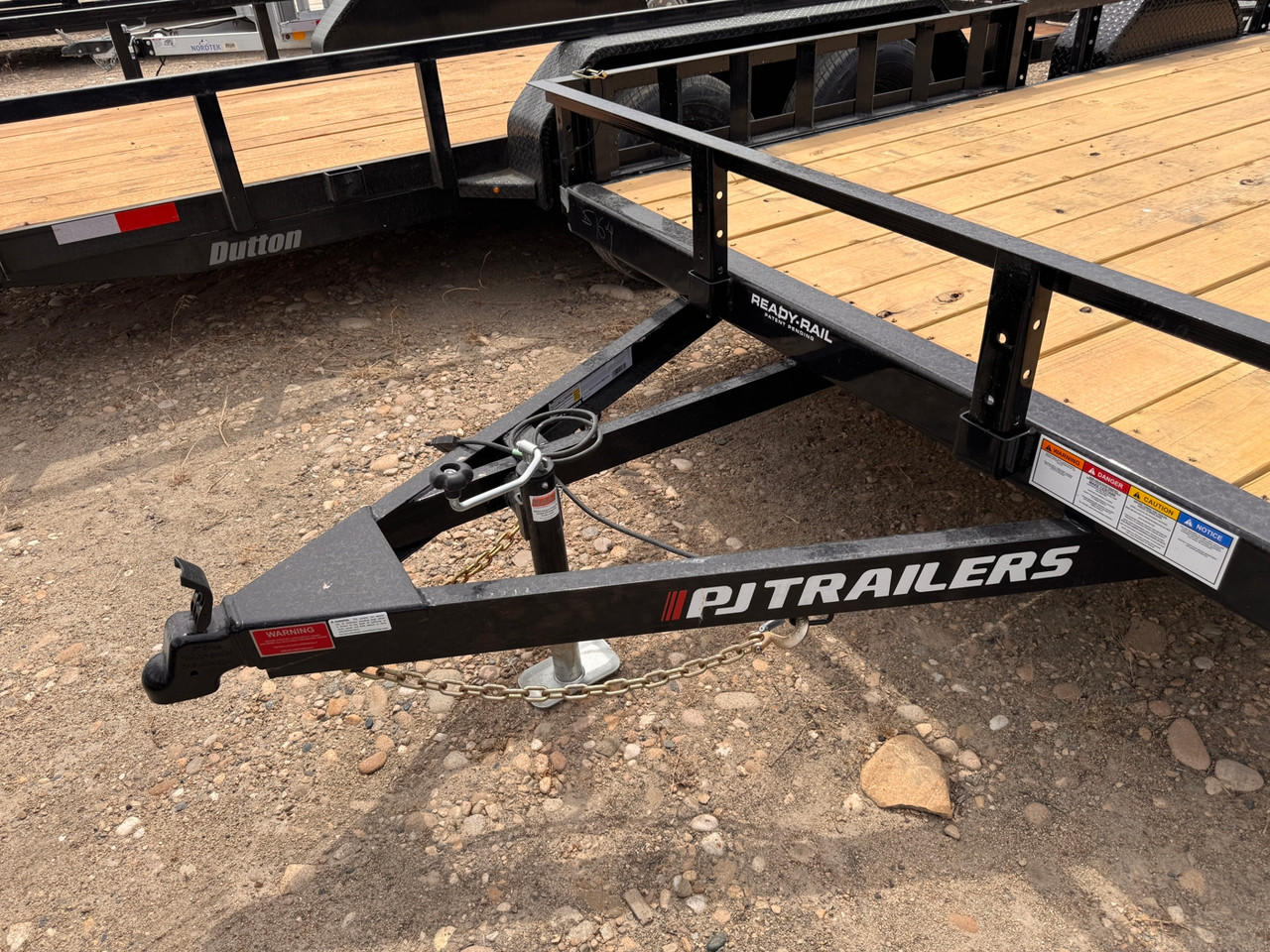 P.J. Trailers 2027 U8 83"X14' Utility Trailer | Single Axle, Rear Rampgate, ATV Side Load Ramps