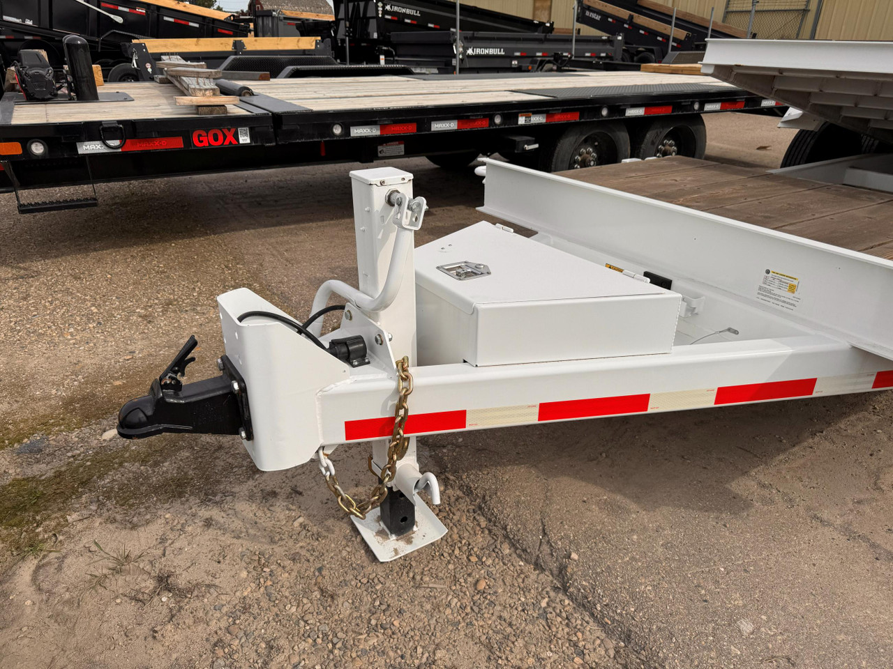 Trailmax Trailers 2024 T-16UT 20' Gravity Tilt Trailer | Tandem Axle 18.4K, 16 Tilt, 4 Stationary, Rough Cut Floor, Toolbox