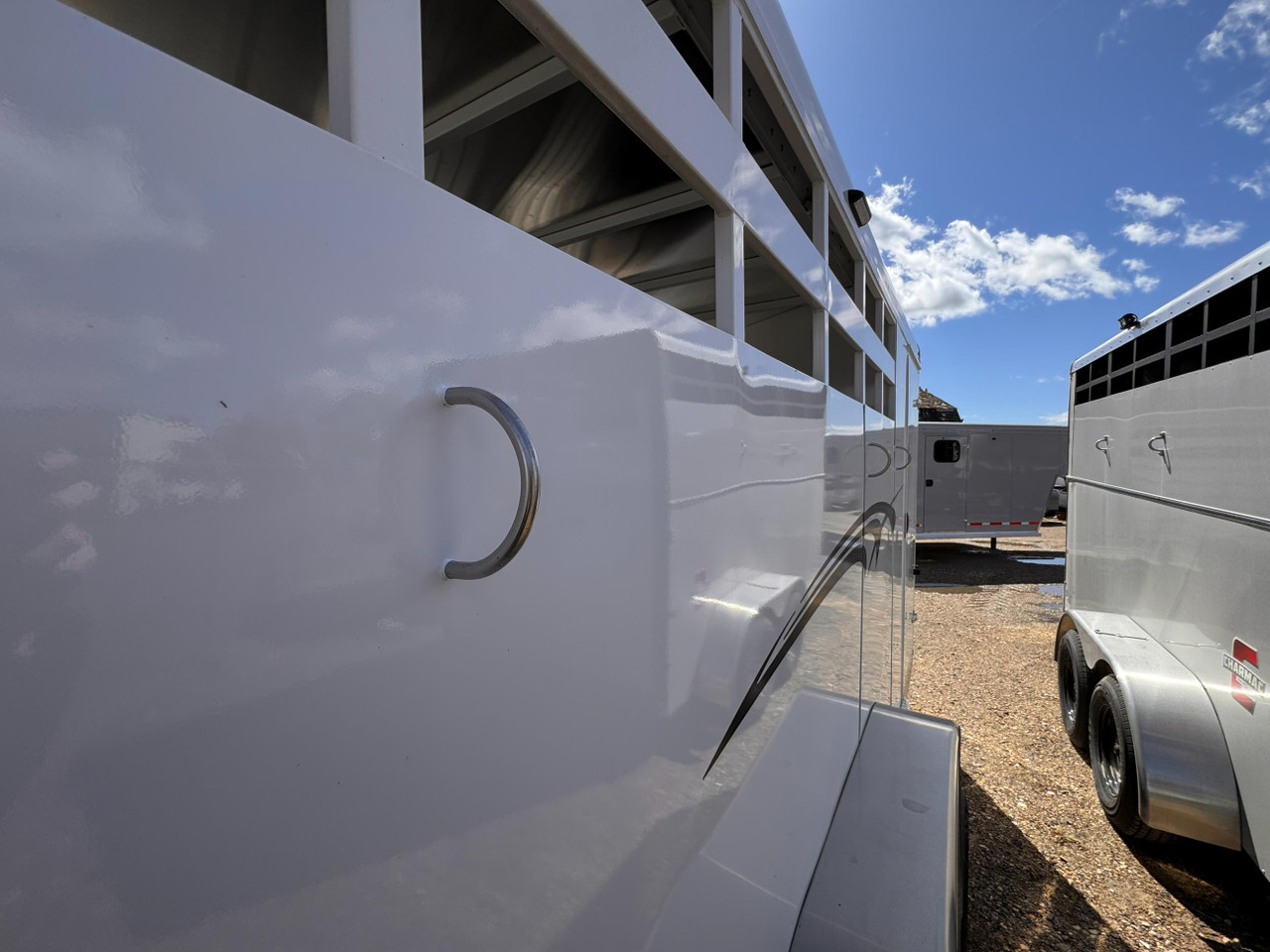 Trails West Trailers 2024 ADVENTURE Horse Trailer | Tandem Axle 9.98K, 3H Adventure High Side Convenience Package