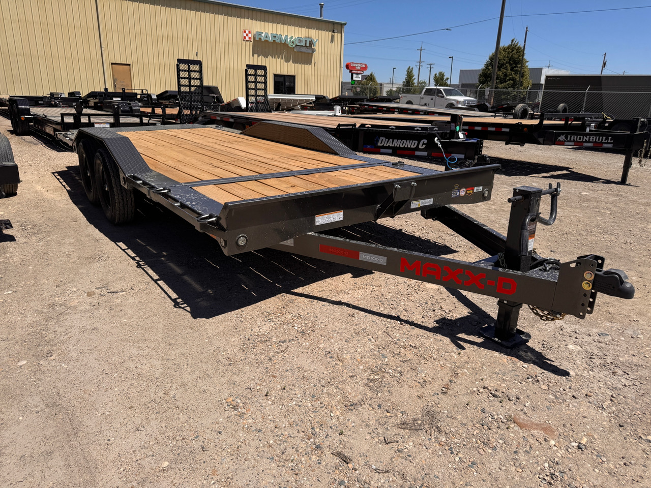 Maxx-D Trailers 2027 G6X 102"X20' Gravity Tilt Trailer | Tandem Axle 14K, DRIVE OVER FENDERS 14K