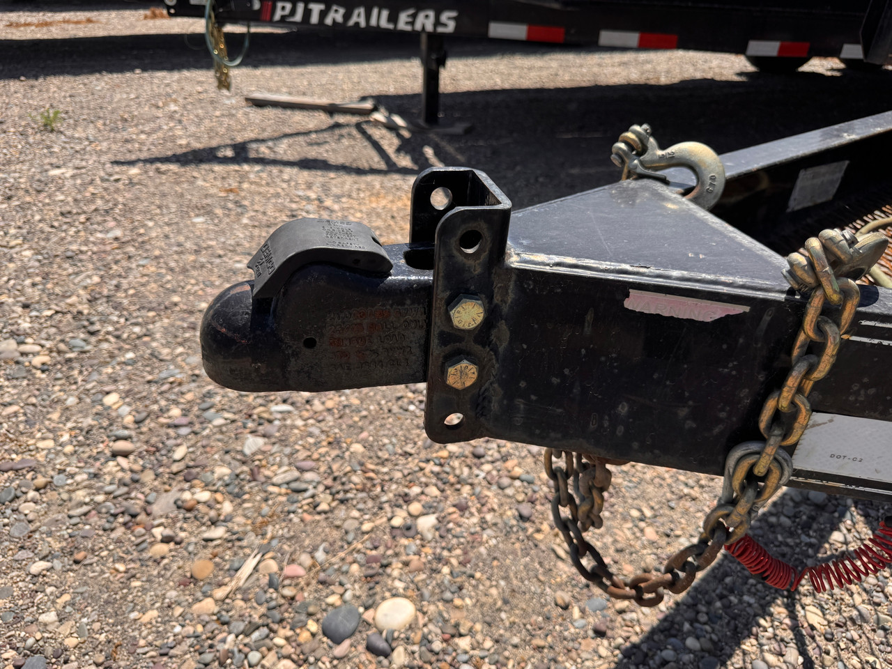P.J. Trailers 2021 T6 22' Tilt Trailer | Tandem Axle 14K, Torsion Axles, 14 Ply , 6' Statonary, 16' Tilt Deck, Extended Tongue, Tool Basket, Spare Tire and Mount