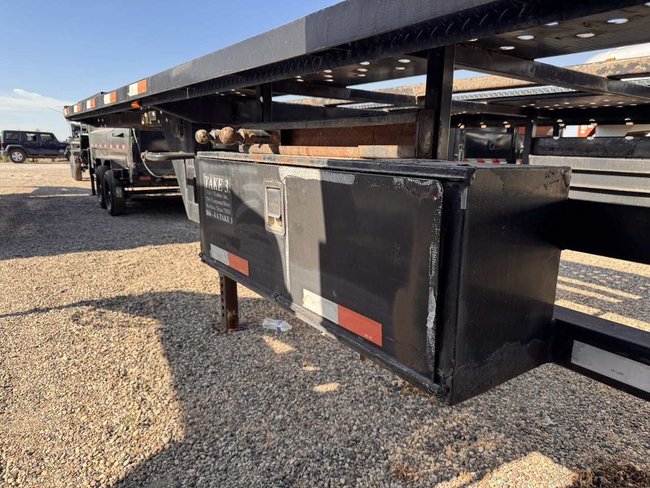 Take3 Trailers 2003 50' Equipment Trailers | Triple Axle 21K, Wedge