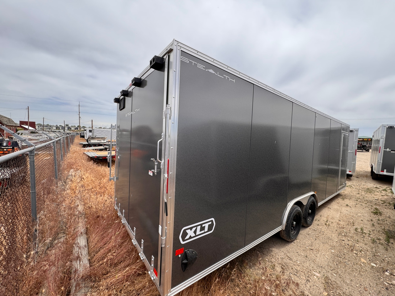 Alcom Trailers 2026 STEALTH 102"X24' Car Hauler Cargo Trailer | Tandem Axle 10K
