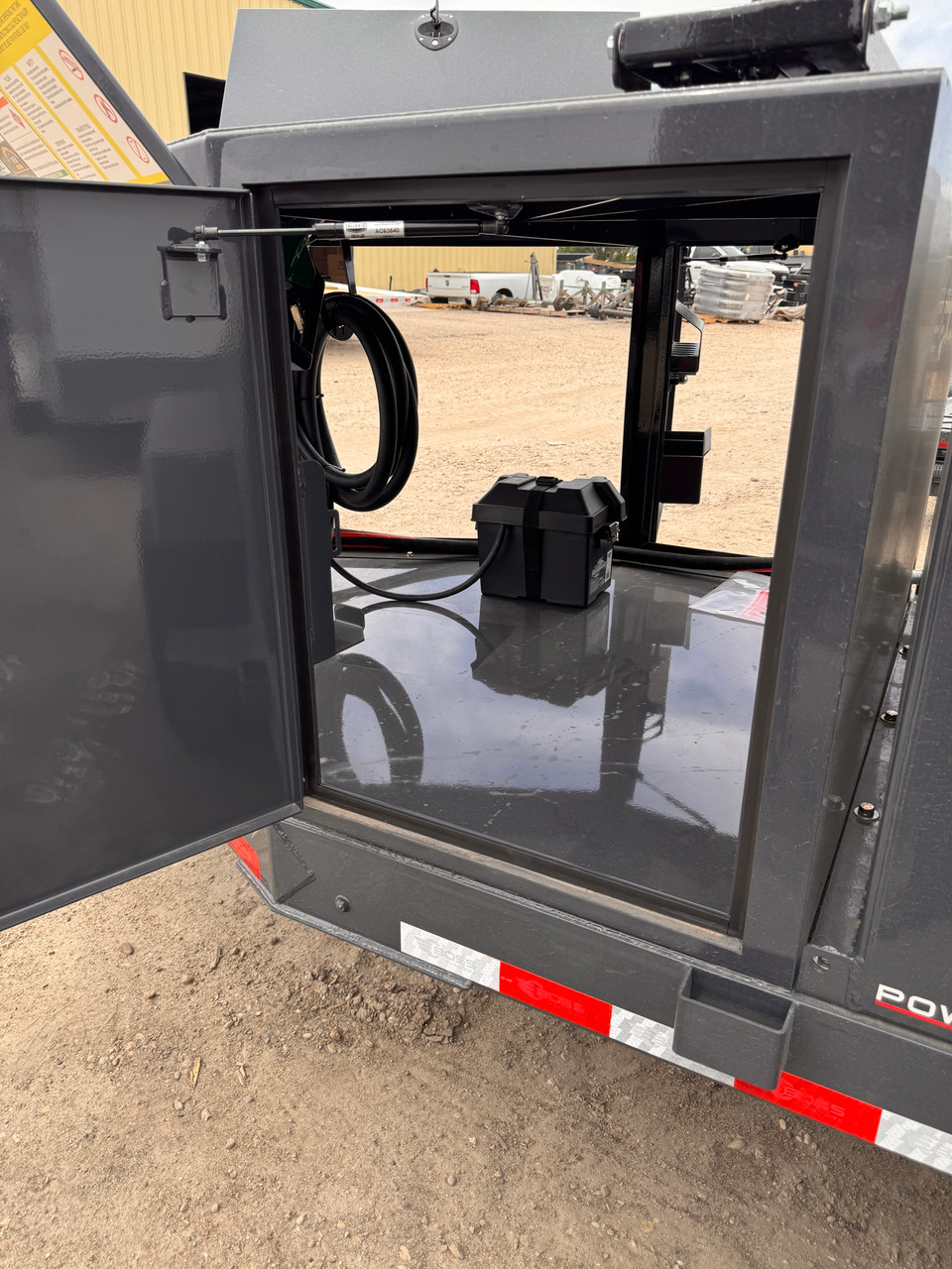Boss Trailers 2026 990 Gallon Refueling Trailer | Tandem Axle 14K, 990 Gallon Tank, 25 GPM Pump, Large Front Enclosure, Charging Kit, Light Tower (Farm Use Only)