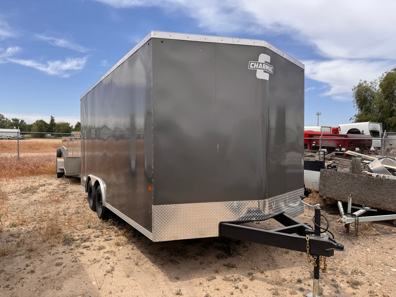Charmac Trailers 2026 ATLAS 100"X16' Standard Cargo Trailer | Tandem Axle 7K, 7' Tall, Bonded Sides