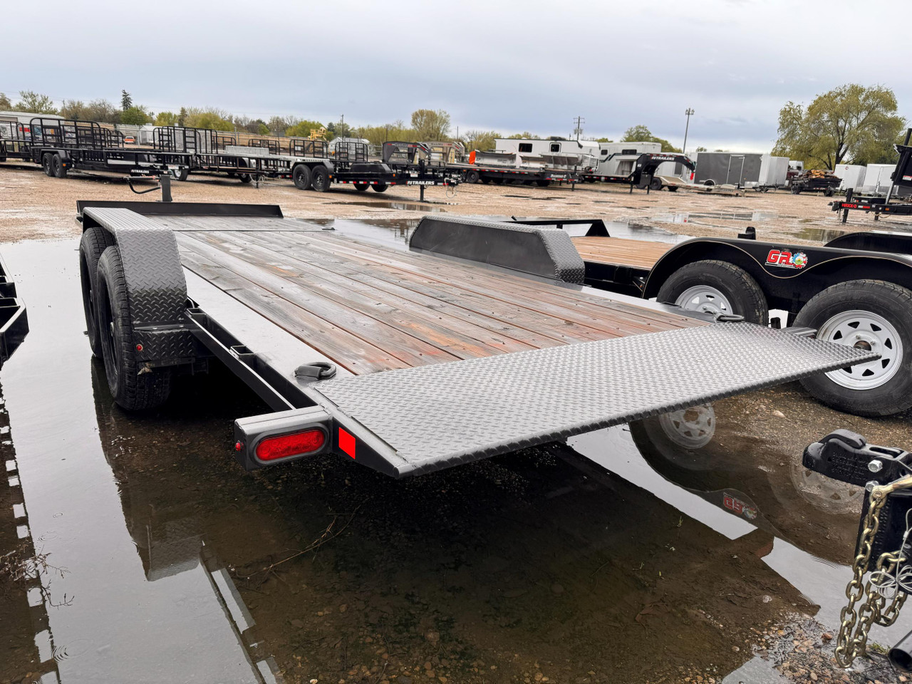 Diamond C Trailers 2025 BASELINE HTL207 82"X22' Gravity Tilt Trailer | Tandem Axle 14K