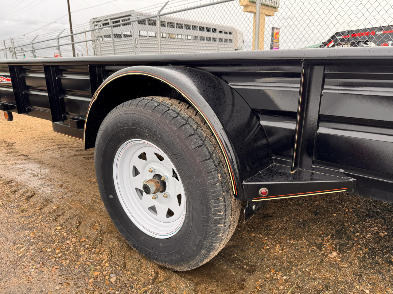 GR Trailers 2024 72"X12' Landscape Utility Trailer | Single Axle 2.99K, Closed Sides, Rampgate