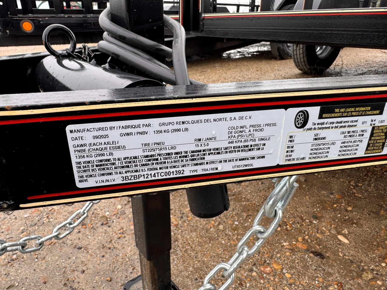 GR Trailers 2026 77"X12' Utility Trailer | Single Axle, Pipetop Rails