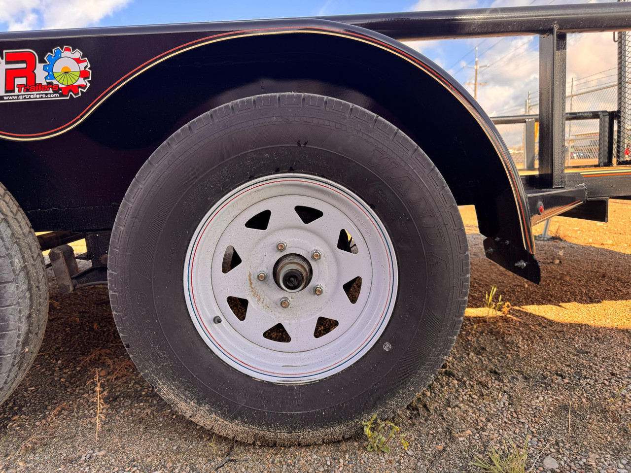 GR Trailers 2025 82"X22' Utility Trailer | Tandem Axle, Rear Rampgate