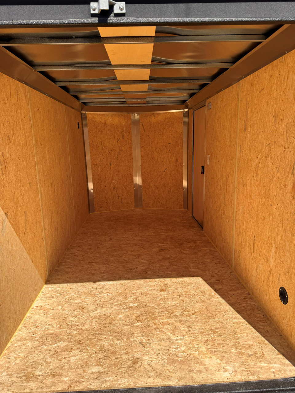 Look Trailers 2026 ST DLX 72"X12' V-Nose Cargo Trailer | Single Axle, 6' Tall, Rear Barn Doors
