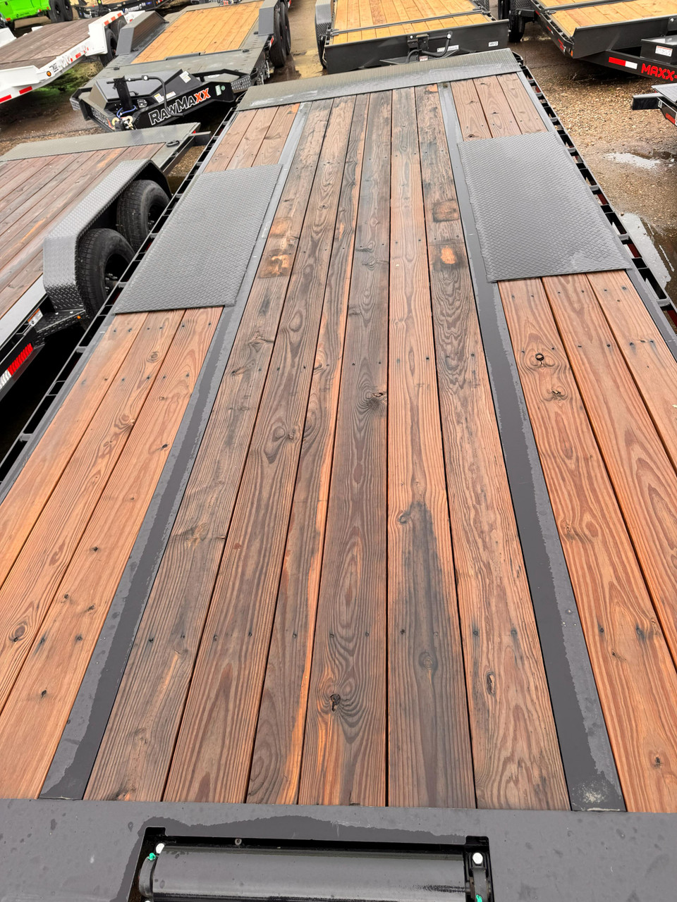 Maxx-D Trailers 2025 T0X 102"X24' Power Tilt Deckover | Tandem Axle 17.5K, 22' Tilt Deck, 2' Stationary, Winch Plate & Roller, Spare Mount