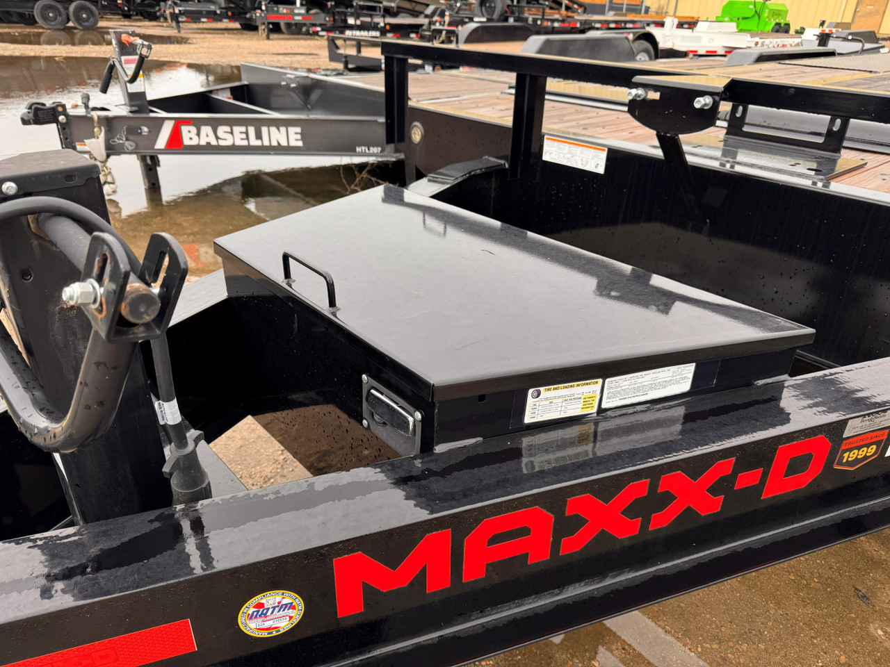 Maxx-D Trailers 2025 T0X 102"X24' Power Tilt Deckover | Tandem Axle 17.5K, 22' Tilt Deck, 2' Stationary, Winch Plate & Roller, Spare Mount