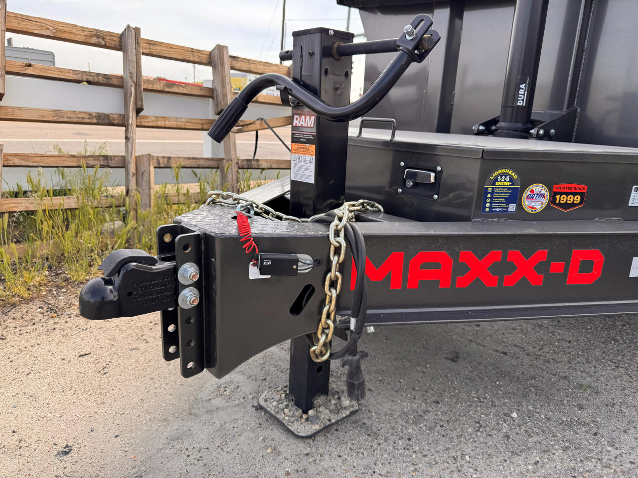 Maxx-D Trailers 2025 DTX 83"X14' Telescopic Dump Trailer | Tandem Axle 16K, 2 Way Spreader Gate, 36" Sides, Ramps, Tarp Kit, Locking Box, Spare Tire Mount