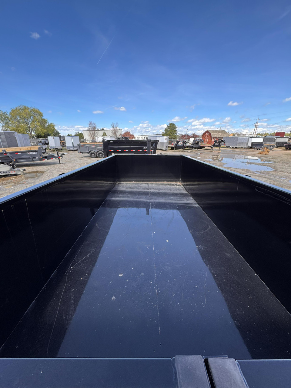 Maxx-D Trailers 2025 DTX 83"X16' Telescopic Dump Trailer | Tandem Axle 16K, 36" Sides