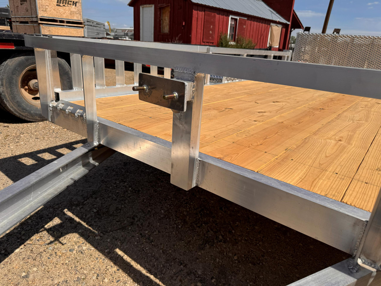 Nordtek Trailers 2026 924"X12' Utility Trailer | Single Axle, Side Load Ramps, Bi-Fold Gate