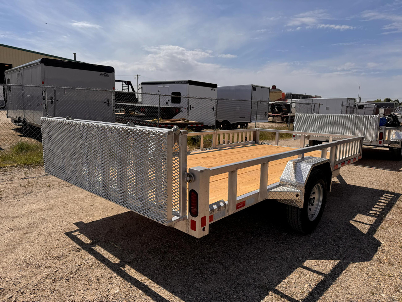 Nordtek Trailers 2026 82"X14' Utility Trailer | Single Axle, ATV Side Load, Bi-Fold Gate