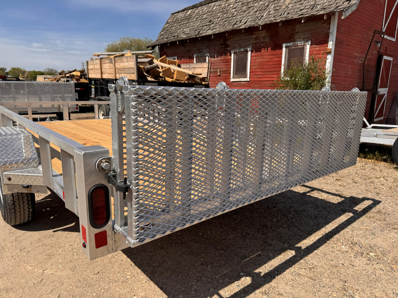 Nordtek Trailers 2026 82"X14' Utility Trailer | Single Axle, ATV Side Load, Bi-Fold Gate