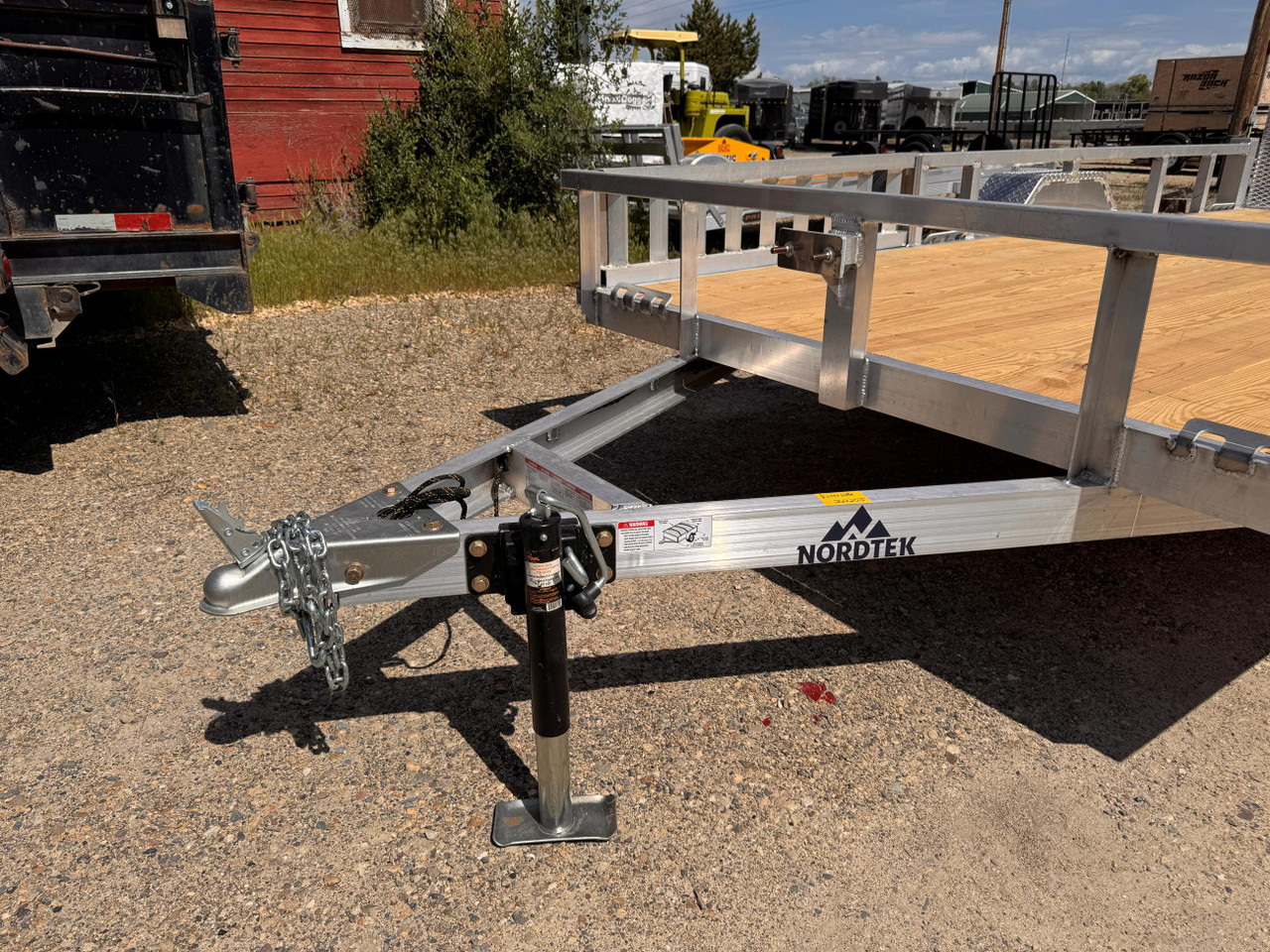 Nordtek Trailers 2026 82"X14' Utility Trailer | Single Axle, ATV Side Load, Bi-Fold Gate