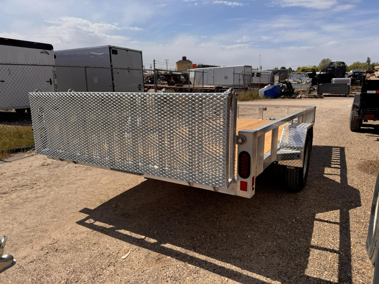 Nordtek Trailers 2026 82"X14' Utility Trailer | Single Axle, ATV Side Load, Bi-Fold Gate