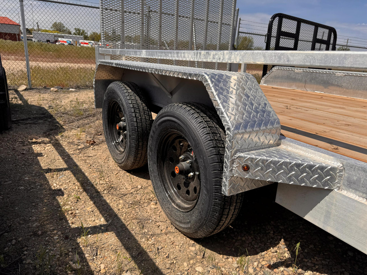 Nordtek Trailers 2025 72"X12' Utility Trailer | Tandem Axle 7K, Wood Deck, Brakes Both Axles, Bi-Fold Gate