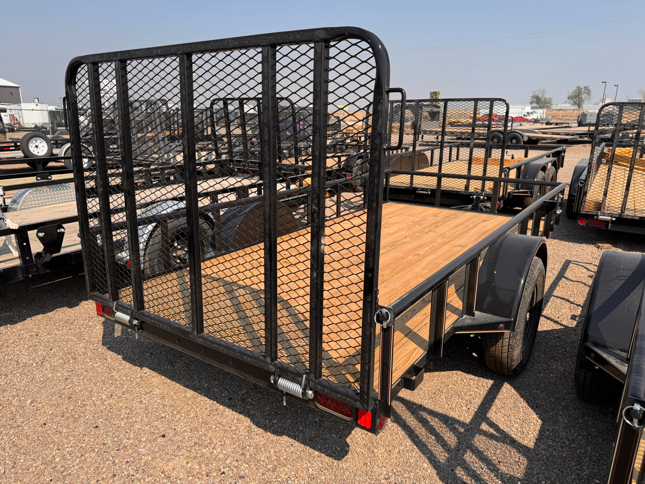 GR Trailers 2026 72"X12' Utility Trailer | Single Axle 2.99K, Pipetop Rail, Spring Assisted Rear Rampgate