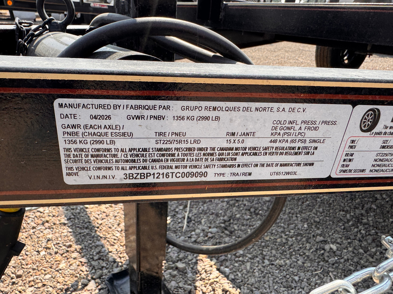 GR Trailers 2026 77"X12' Utility Trailer | Single Axle 2.99K, Pipetop Rail, Spring Assisted Rear Rampgate