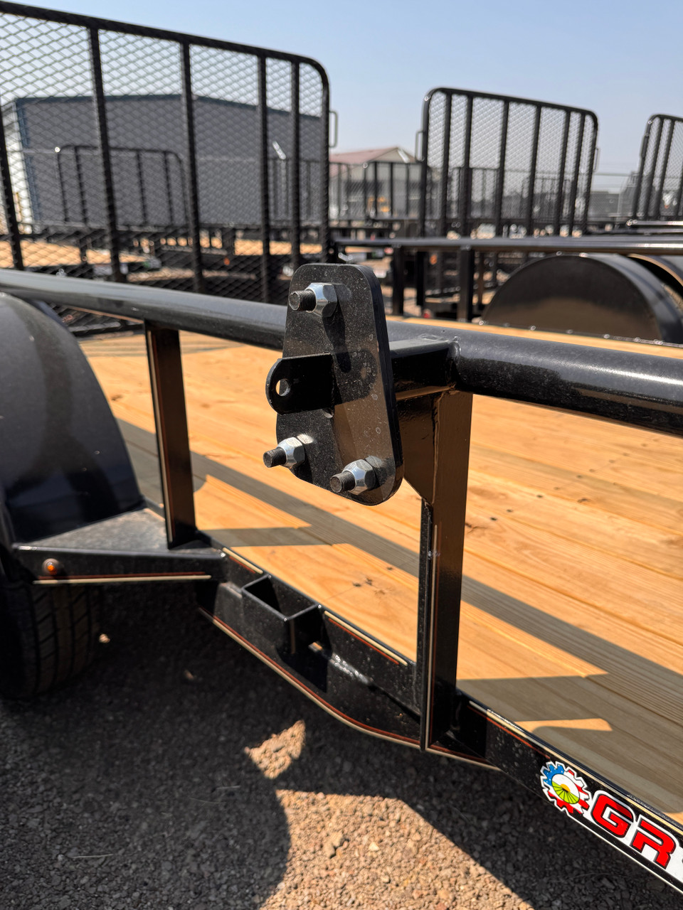 GR Trailers 2026 82"X12' Utility Trailer | Single Axle 2.99K, Pipetop Rail, Spring Assisted Rear Rampgate