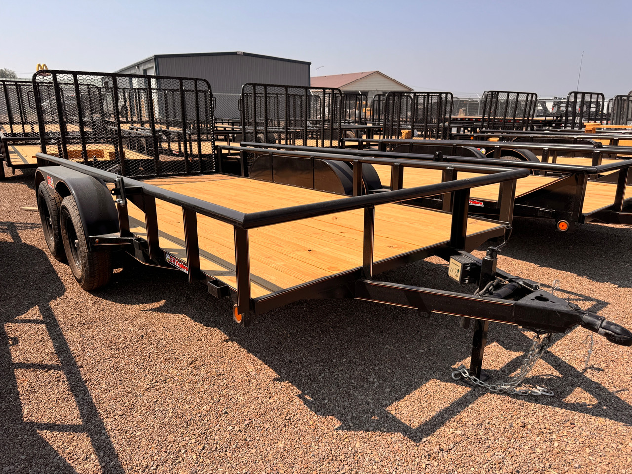GR Trailers 2026 82"X12' Utility Trailer | Tandem Axle, Pipetop Rail, Spring Assisted Rear Rampgate