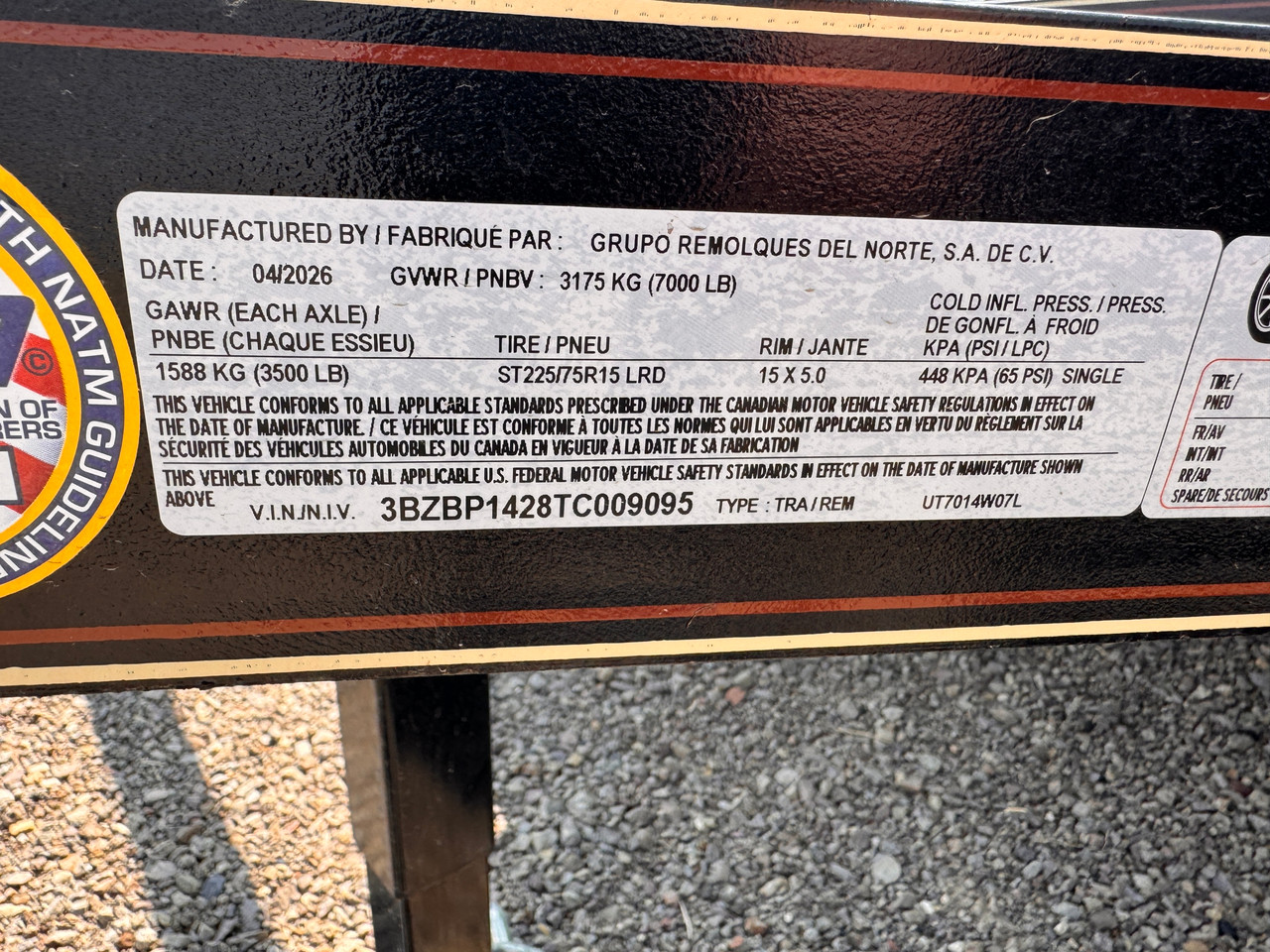 GR Trailers 2026 82"X12' Utility Trailer | Tandem Axle, Pipetop Rail, Spring Assisted Rear Rampgate