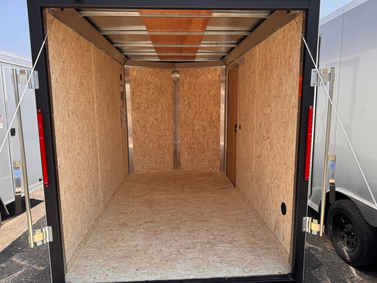 Look Trailers 2026 ST DLX 72"X10' V-Nose Cargo Trailer | Single Axle 3.5K, Rear Ramp Door, 6'6" Tall