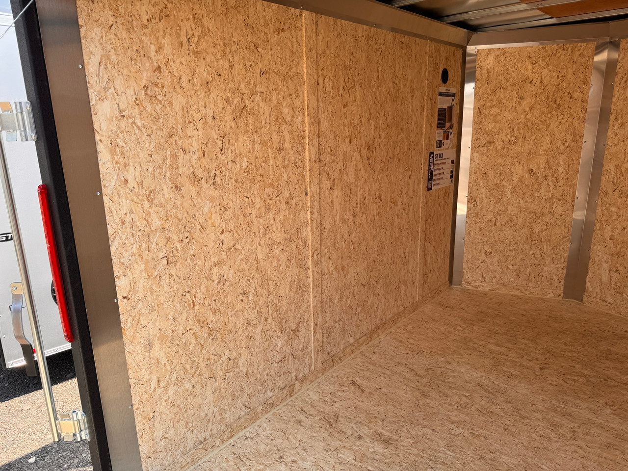 Look Trailers 2026 ST DLX 72"X10' V-Nose Cargo Trailer | Single Axle 3.5K, Rear Ramp Door, 6'6" Tall