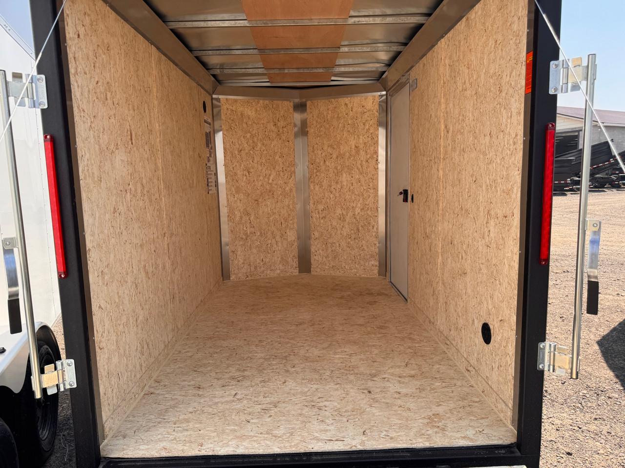 Look Trailers 2026 ST DLX 72"X10' V-Nose Cargo Trailer | Single Axle 3.5K, Rear Ramp Door, 6'6" Tall