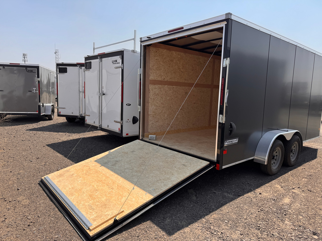 Haulmark Trailers 2026 PASSPORT 84"X16' V-Nose Cargo Trailer | Tandem Axle, 7' Tall, Ramp