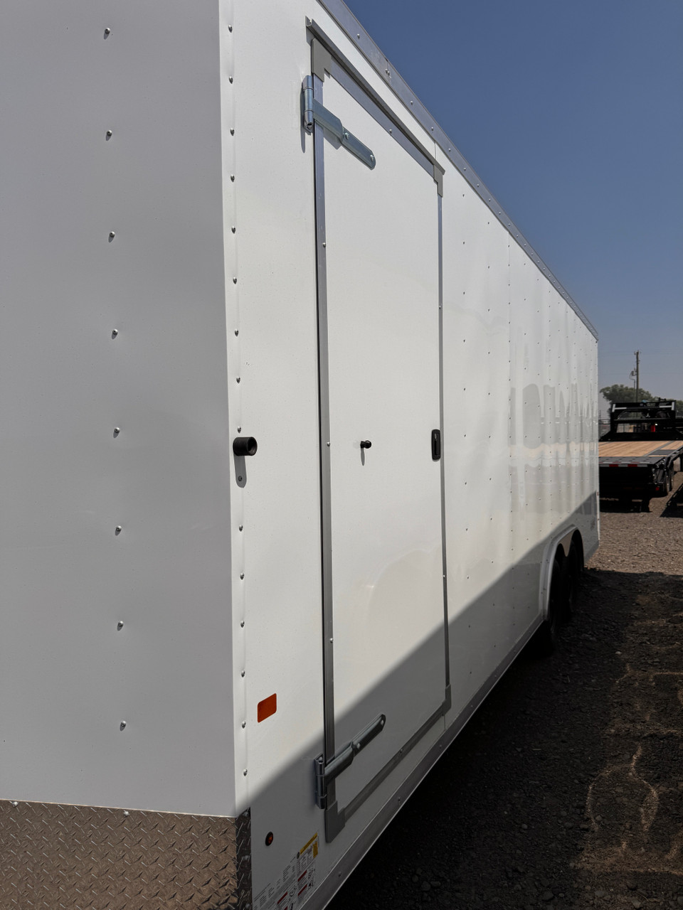 Charmac Trailers 2027 ATLAS 100"X22' V-Nose Cargo Trailer | Tandem Axle 9.99K, 7' Tall, Md Floor Ties, Spring
