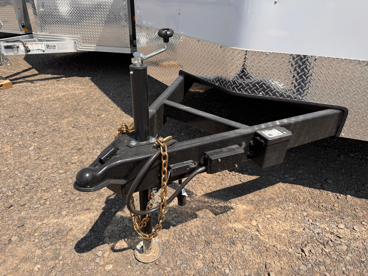 Charmac Trailers 2027 ATLAS 100"X24' V-Nose Cargo Trailer | Tandem Axle 9.99K, 7' Tall, Md Floor Ties, Spring