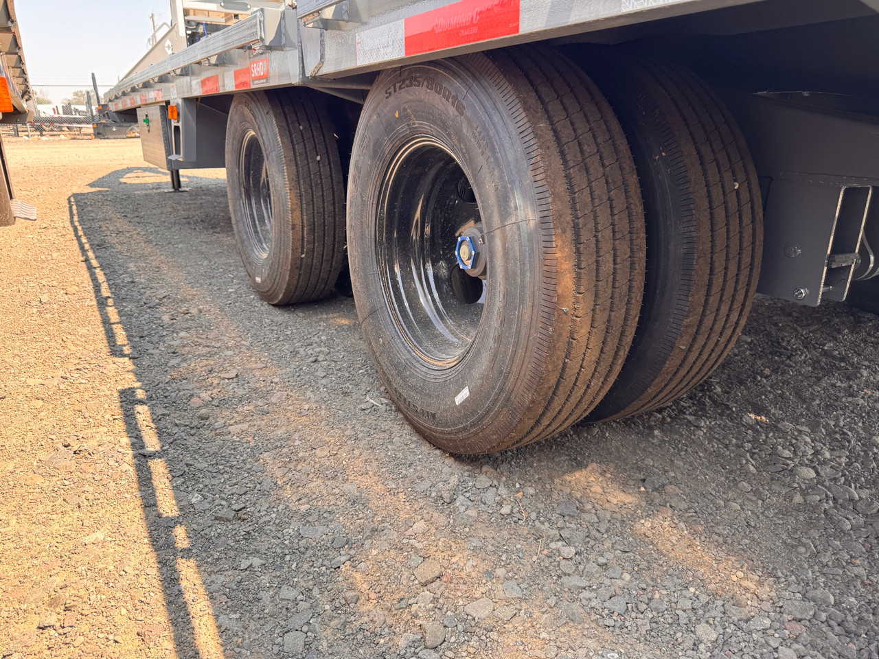 Diamond C Trailers 2026 FMAX212 30' Deckover Flatbed Trailer | Tandem Axle 25.9K, Hydraulic Dovetail, Dual Hydraulic Jacks, Solar Charger, ABS Brakes, Tongue/Underbed Storage