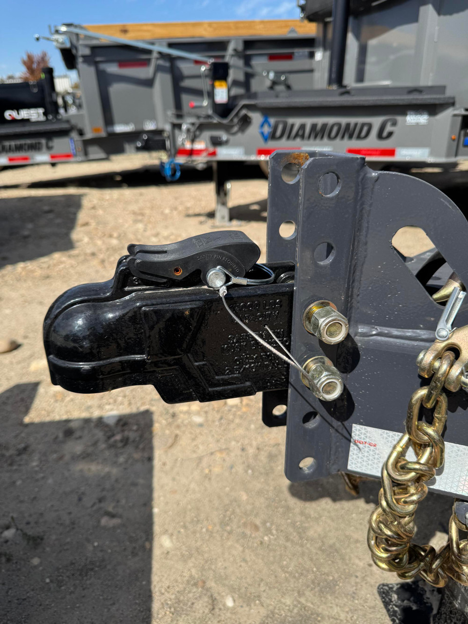 Norstar Trailers 2027 DCB 83"X14' Scissor Dump Trailer | Tandem Axle 14K, 20" Sides, Ramps, Tarp Kit, Locking Storage, 2 Way Spreader Gate